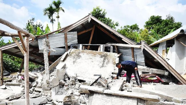 Usai Gempa Besar, 230 Gempa Susulan Terjadi Di NTB